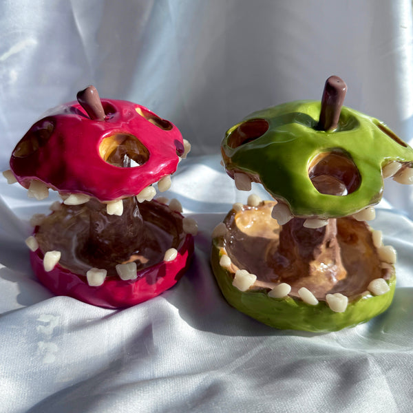 Rotten Apple Toothbrush Holder